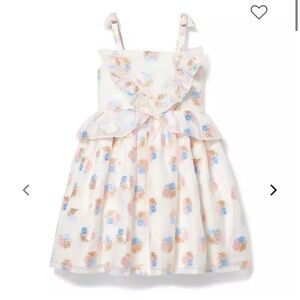 Janie and jack Embroidered Floral Jacquard Dress